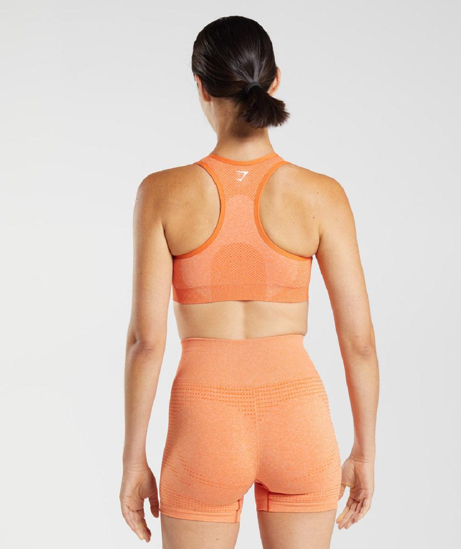 Sujetadores Deportivos Gymshark Vital Seamless 2.0 Mujer Albaricoque Naranjas | CO 2235NWY